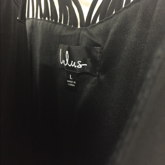 Lulus TELL ME BLACK SWING DRESS - Picture 3 of 3